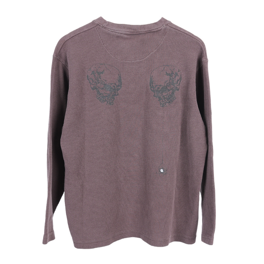 VINTAGE BROWN SKULL THERMAL