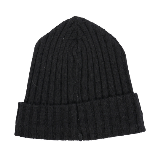 CHROME HEARTS BLACK PLUS CROSS PATCH BEANIE
