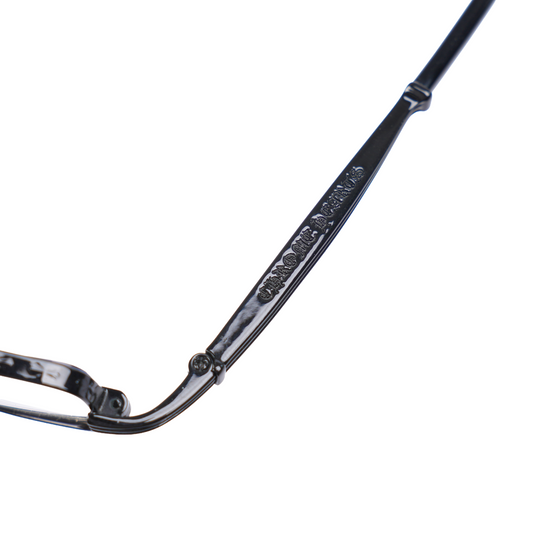 CHROME HEARTS BLACK JOHNSON GLASSES