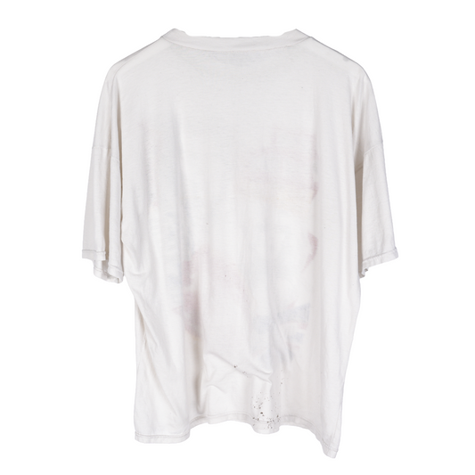 VINTAGE FADED 1990S EURO BOOT WHITE SEX PISTOLS TEE