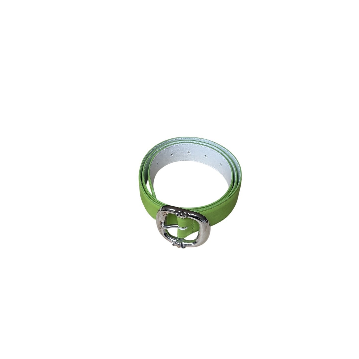 LIME GREEN CHROME HEARTS GUNSLINGER BELT