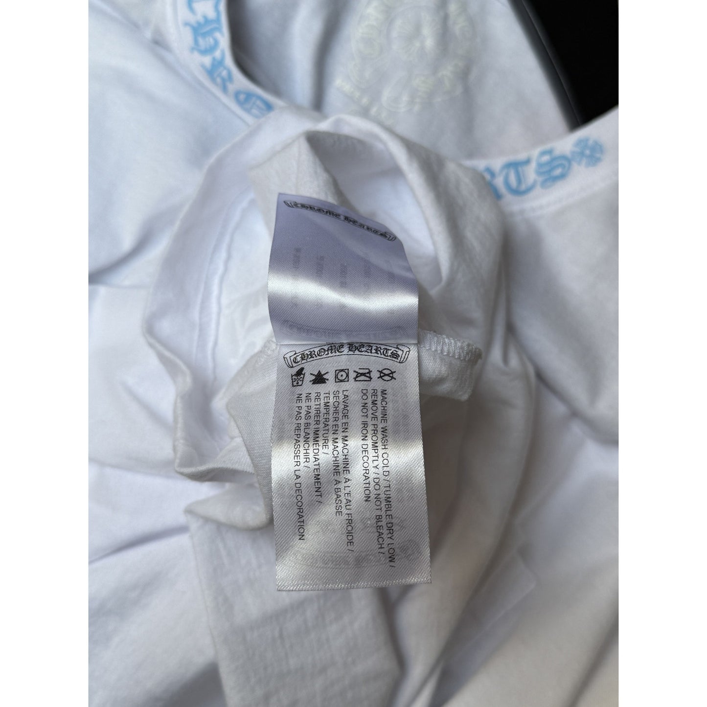 CHROME HEARTS ST BARTHS LONG SLEEVE WHITE
