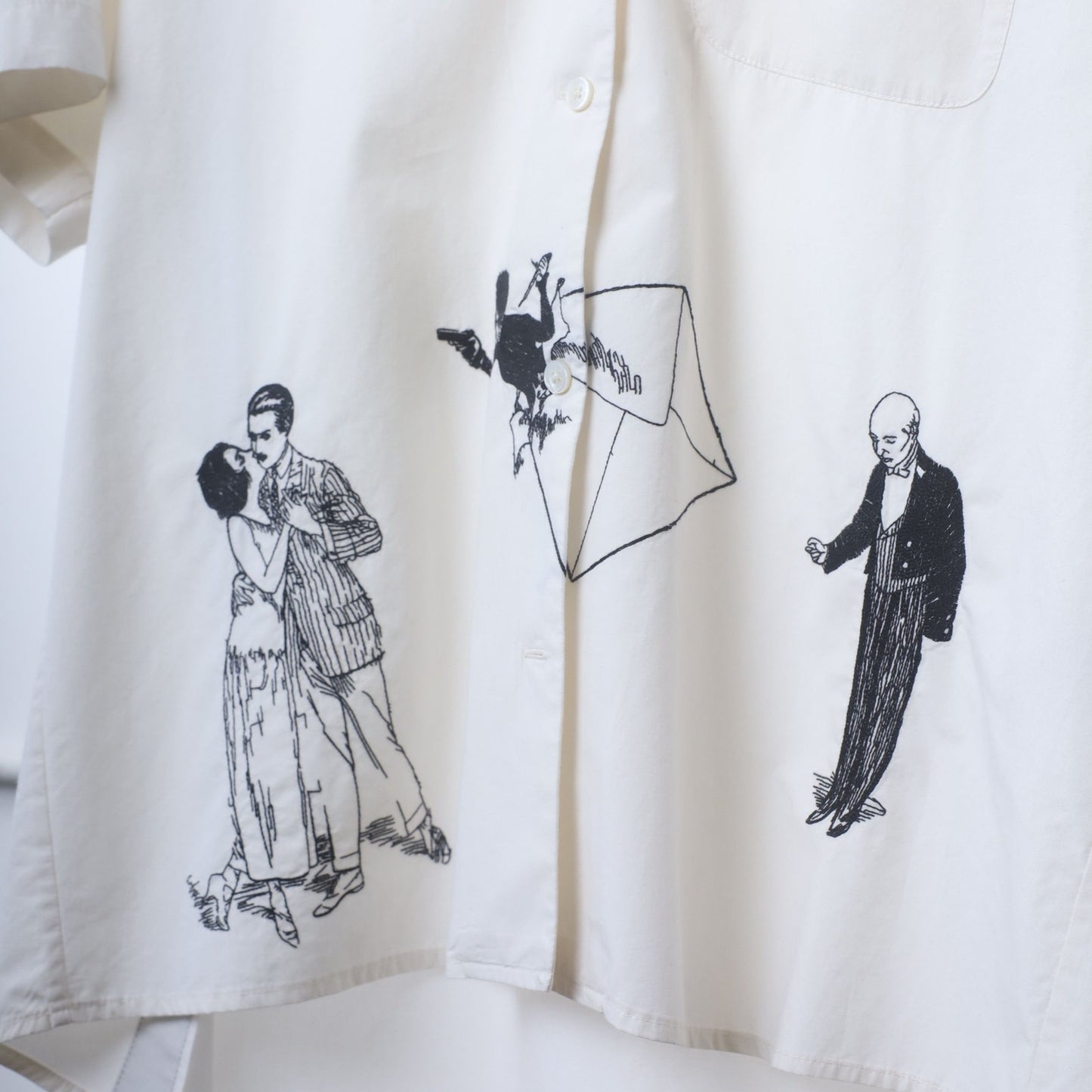 Enfants Riches Deprimes Romance Embroidered Shirt