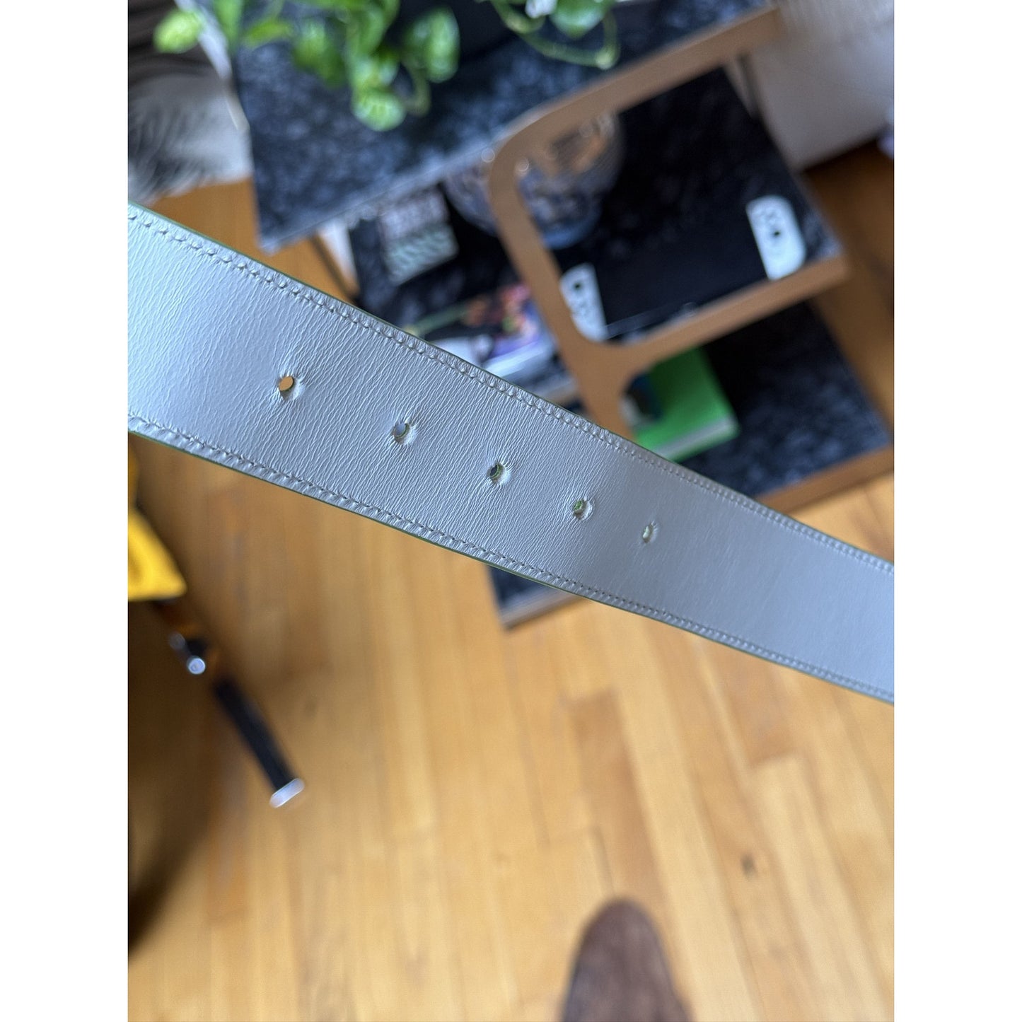 LIME GREEN CHROME HEARTS GUNSLINGER BELT