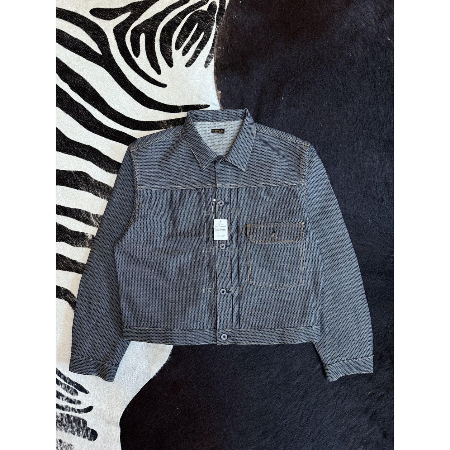 Kapital Century Denim Jacket Type I 1st Gray Sashiko Boro