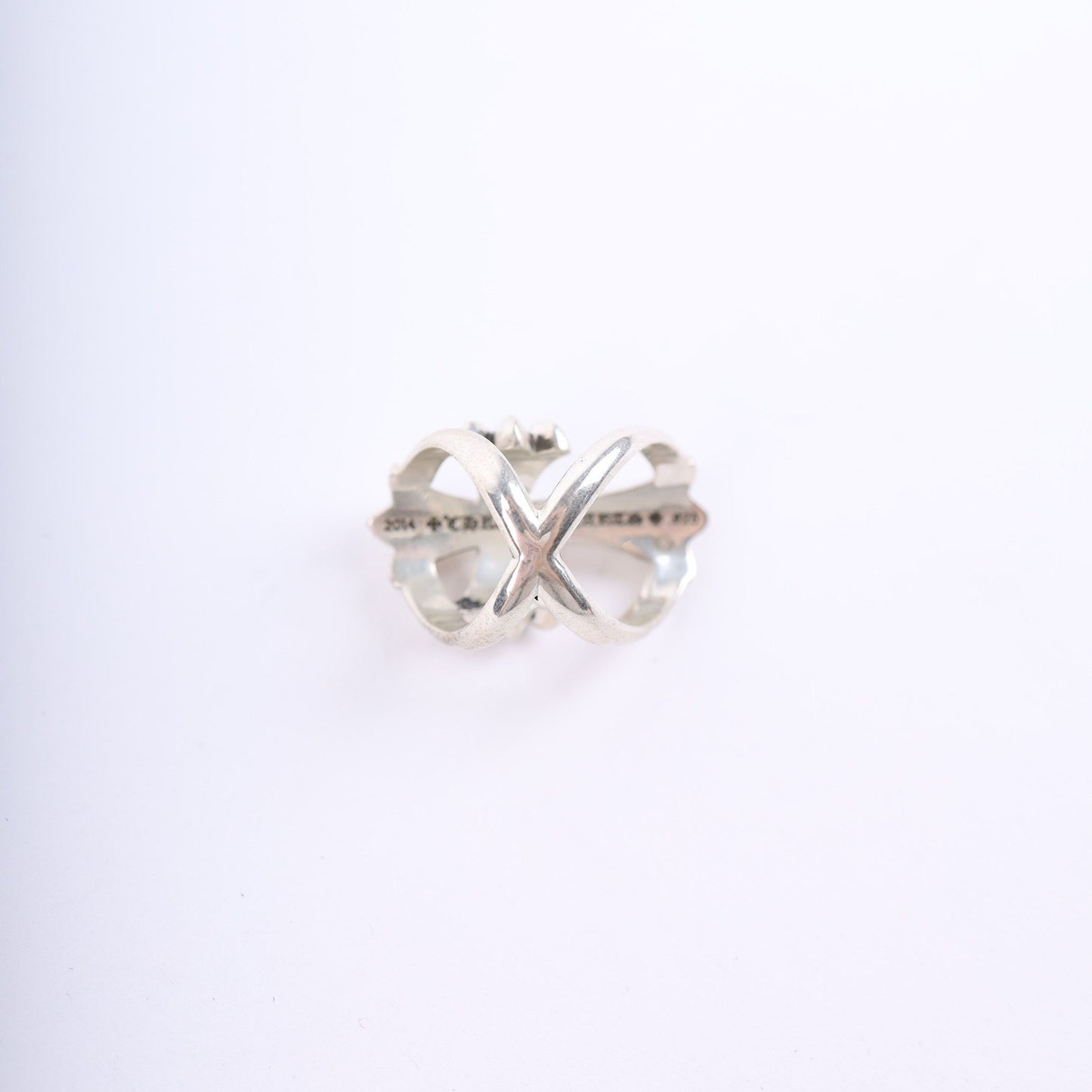 CHROME HEARTS STERLING SILVER INFINITY RING .925 SIZE 8