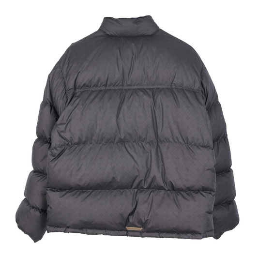 CHROME HEARTS BLACK MONOGRAM DOWN PUFFER JACKET