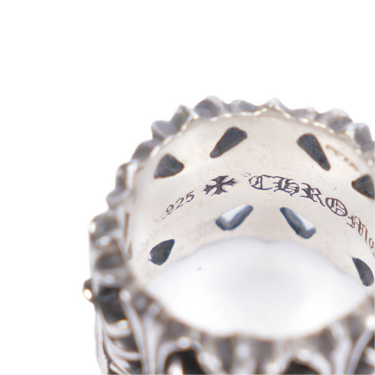 CHROME HEARTS TARNISHED CEMETERY RING