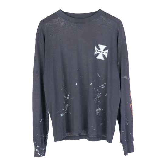 WCC FLAME LOGO LONG SLEEVE FADED SHIRT