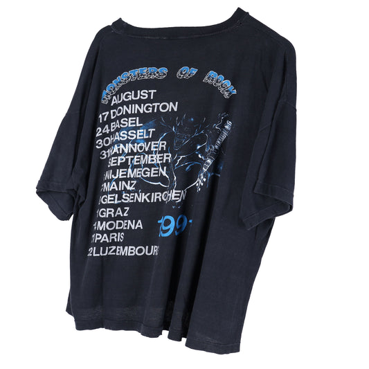 VINTAGE MOTLEY CRUE AC/DC Monsters of Rock 1997 Tour T-Shirt