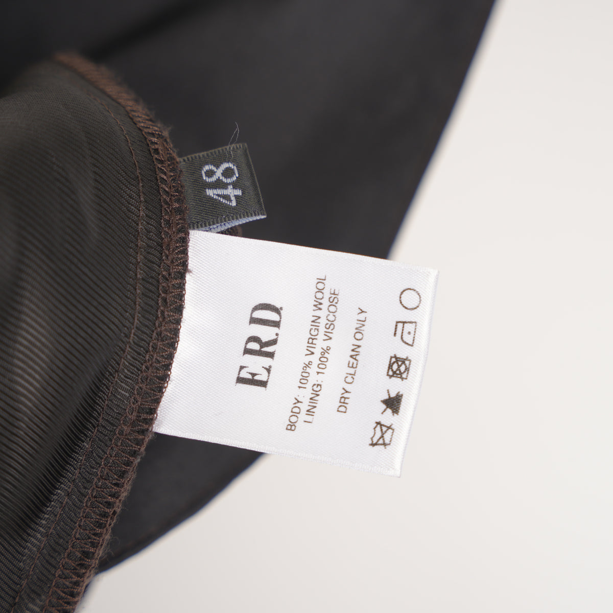ENFANTS RICHES DÉPRIMÉS ERD BROWN PINSTRIPE CAPRIS