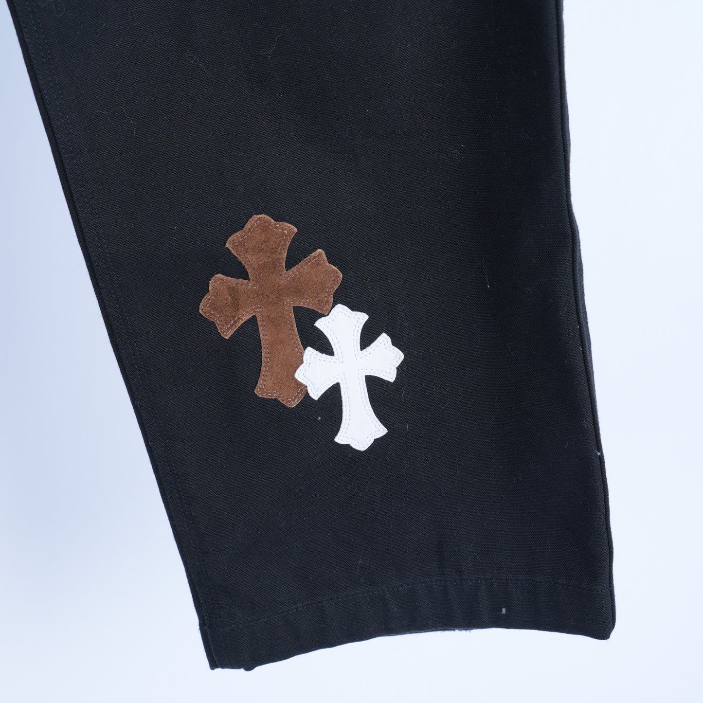 CHROME HEARTS BLACK CARPENTER PATCHES