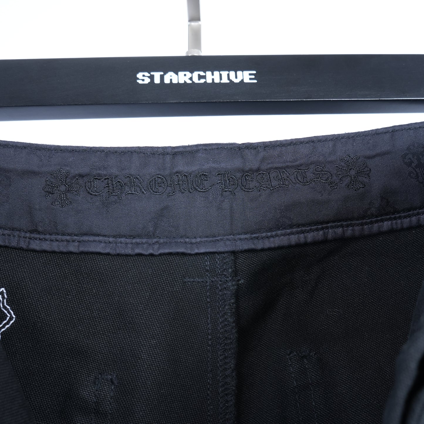 CHROME HEARTS BLACK CARPENTER PATCHES