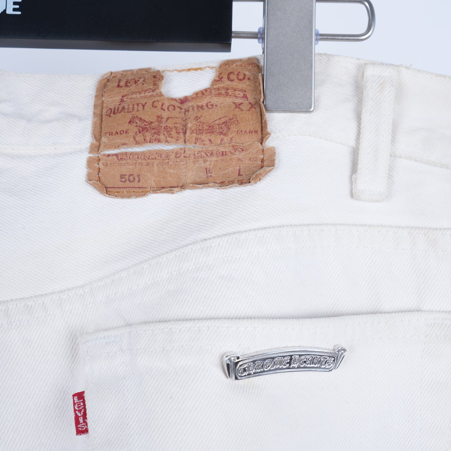 CHROME HEARTS BLUE PATCH LEVI"S