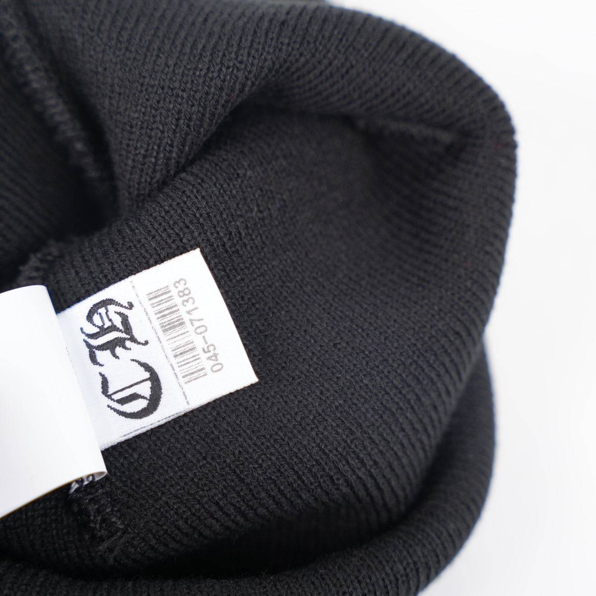 CHROME HEARTS CH LOGO EMBROIDERED BEANIE