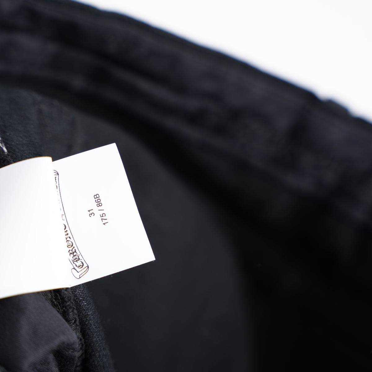CHROME HEARTS GREEN CHEETAH PATCH DENIM
