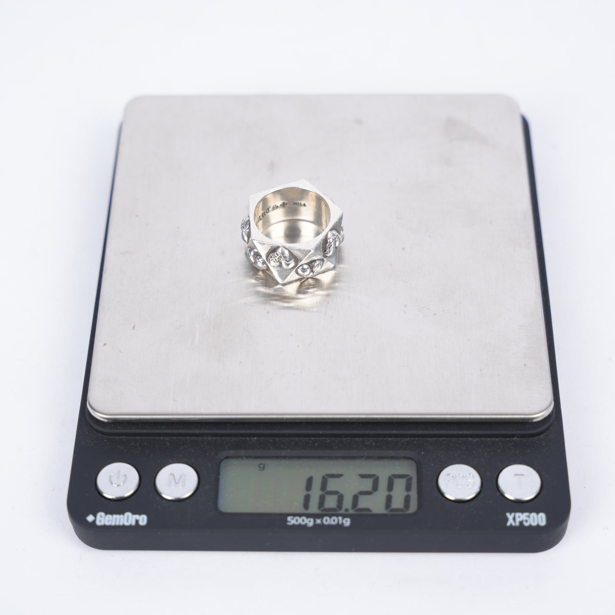CHROME HEARTS PENTAGON HEART RING
