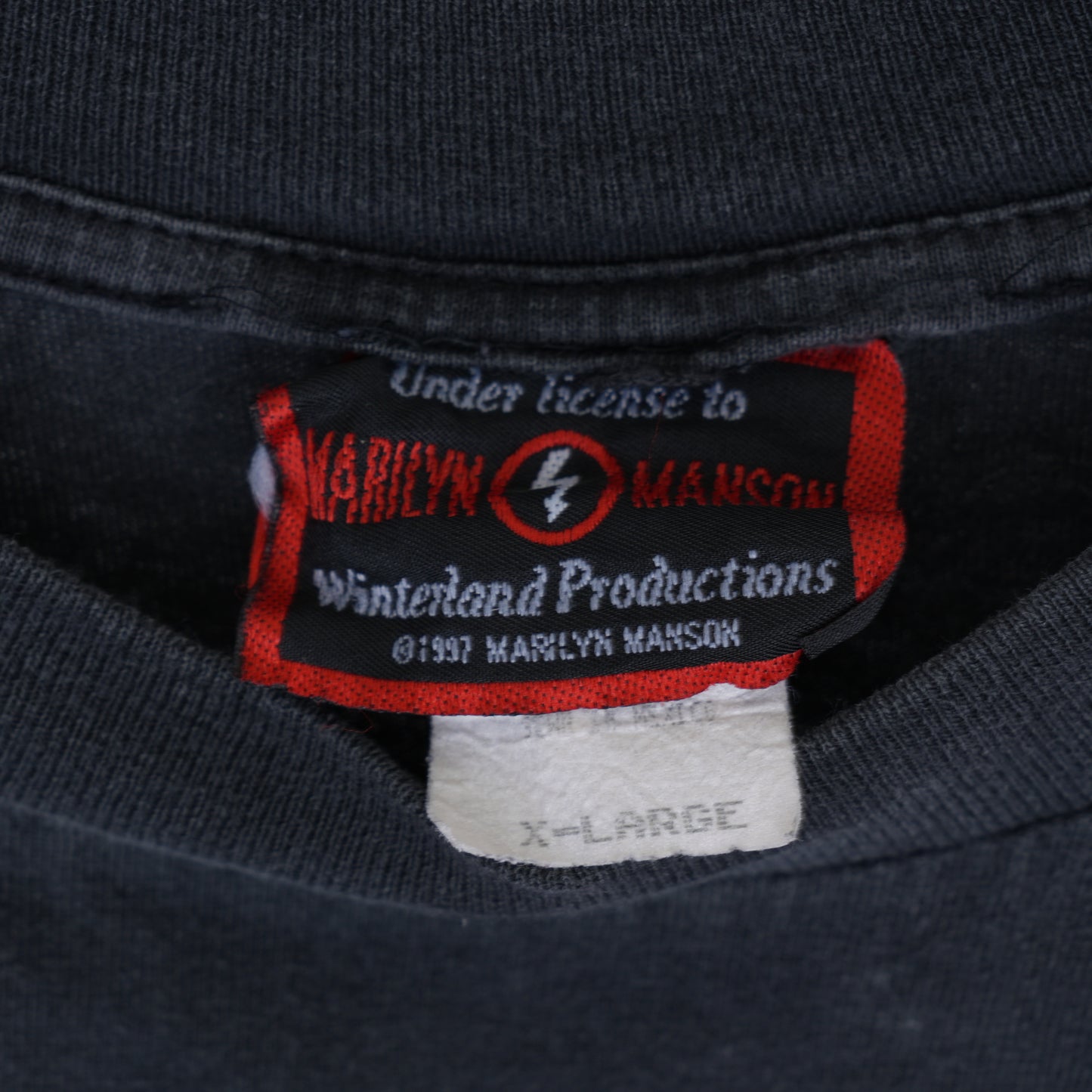 MARILYN MANSON AMERICAN FLAG ANTICHRIST BY CHOICE VINTAGE T-SHIRT