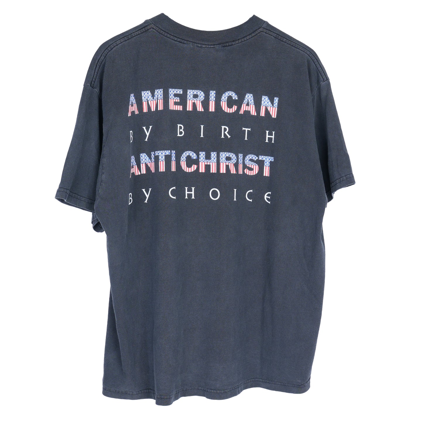 MARILYN MANSON AMERICAN FLAG ANTICHRIST BY CHOICE VINTAGE T-SHIRT