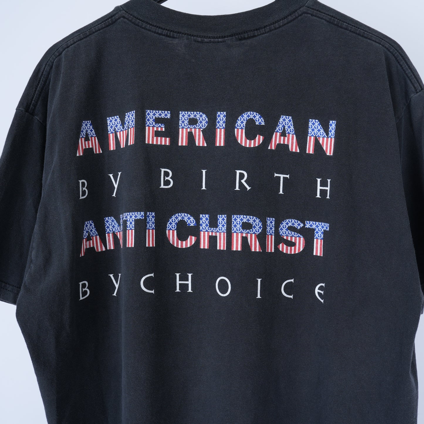 MARILYN MANSON AMERICAN FLAG ANTICHRIST BY CHOICE VINTAGE T-SHIRT