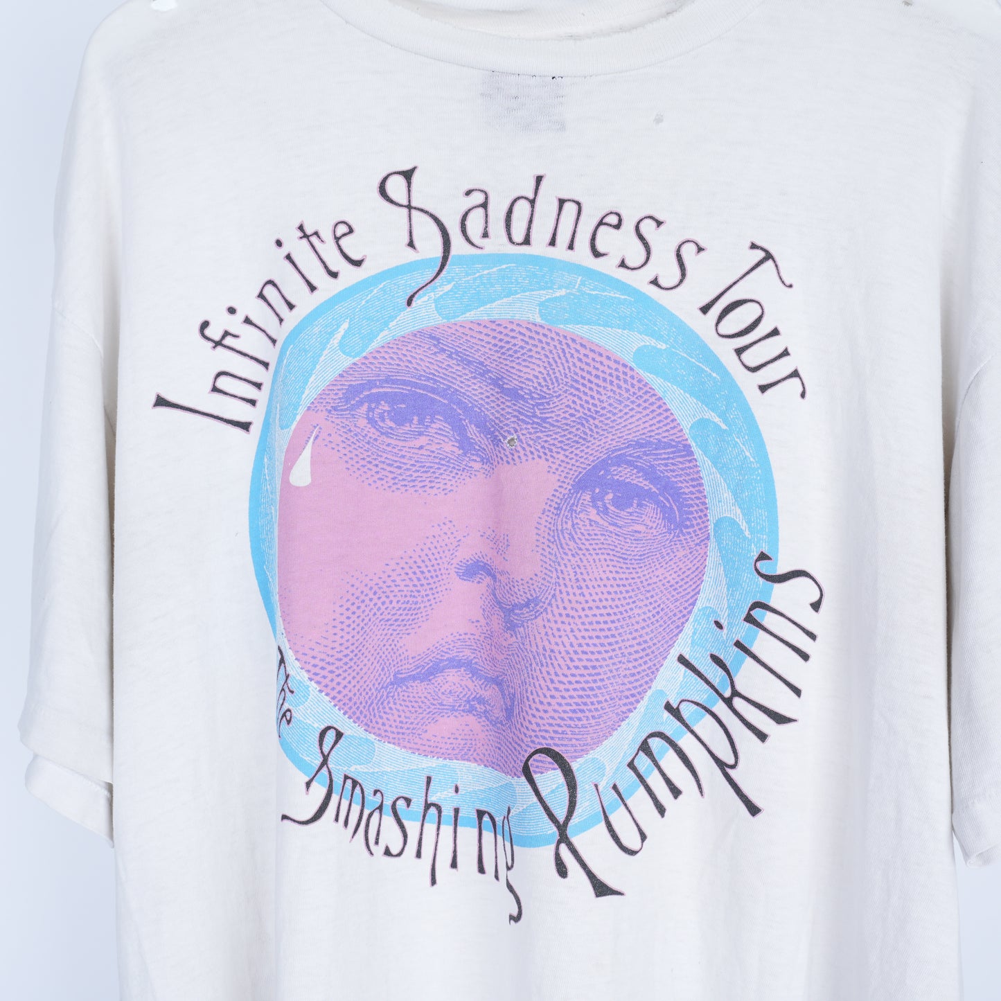 VINTAGE THRASHED SMASHING PUMPKINS INFINITE SADNESS TOUR T-SHIRT