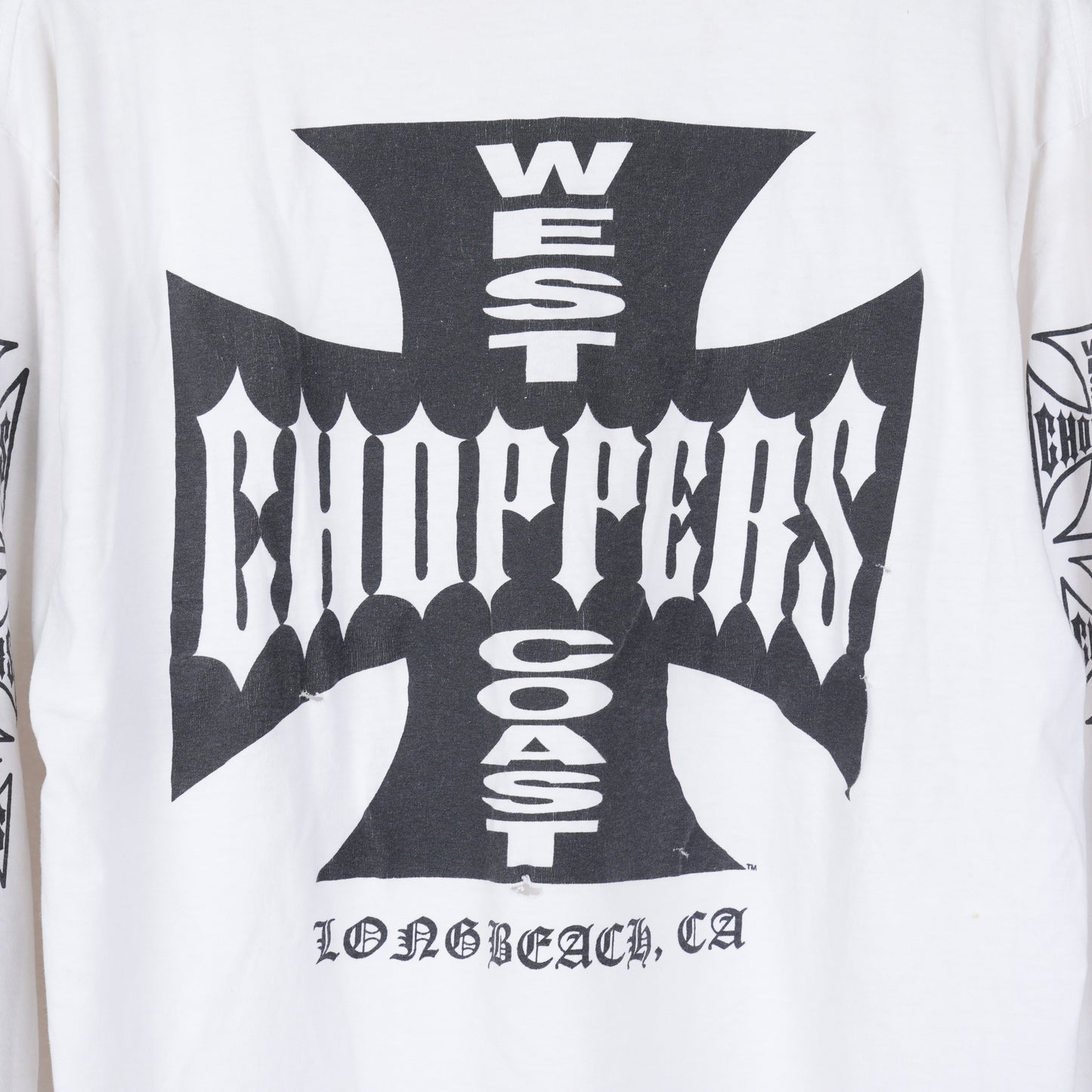 WEST COAST CHOPPERS WHITE L/S SHIRT