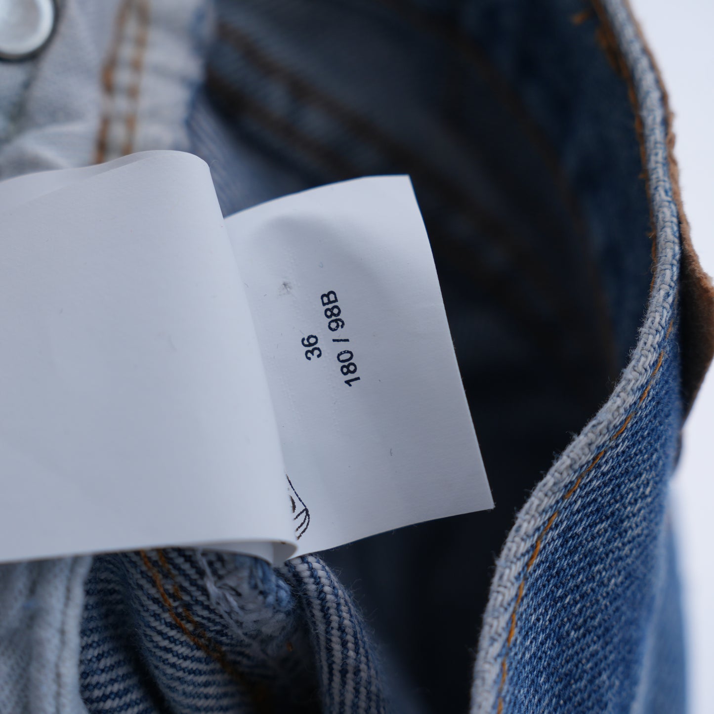 CHROME HEARTS BLUE STENCIL JEAN