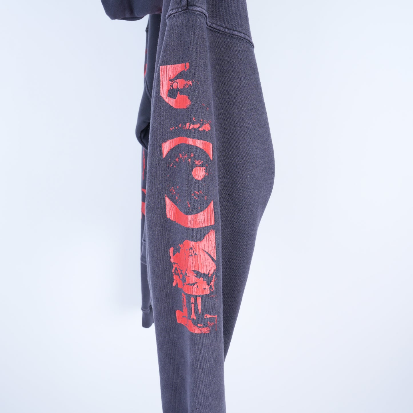 ERD LIPS HOODIE FADED NAVY