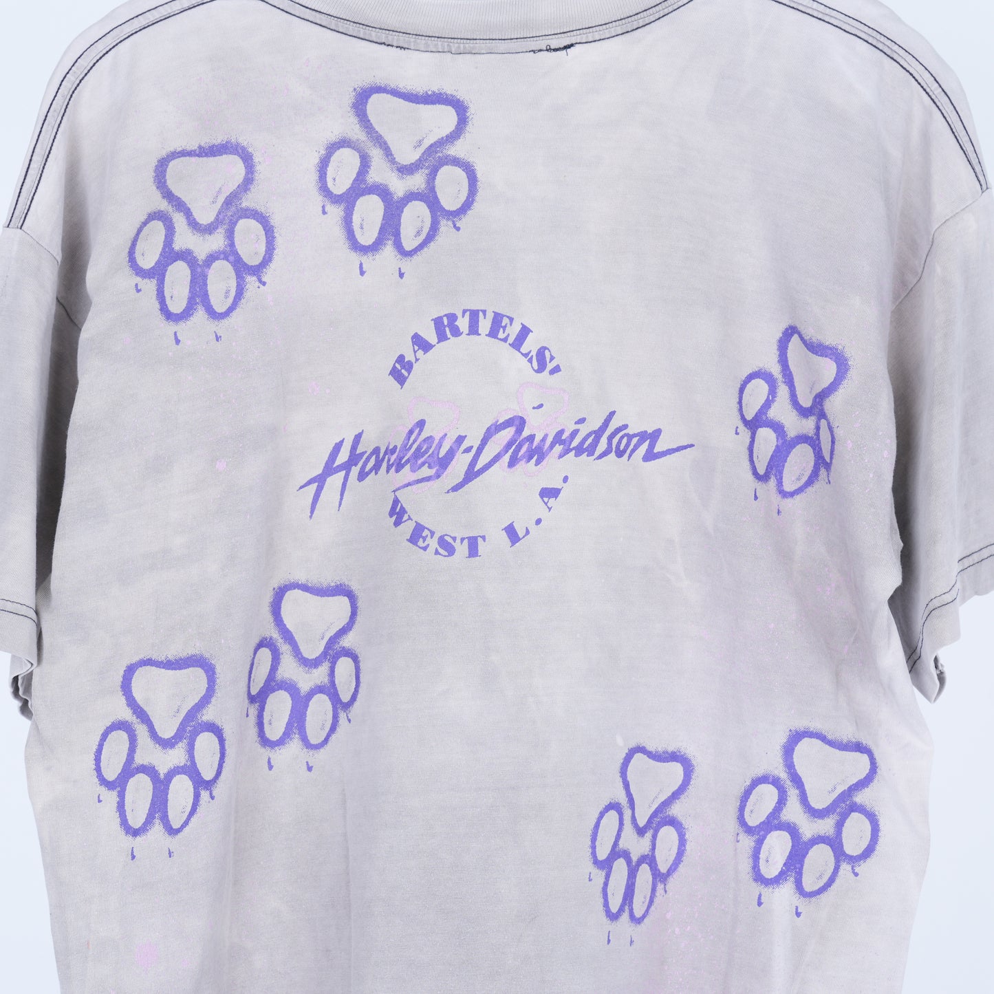VINTAGE FADED HARLEY PANTHER T-SHIRT
