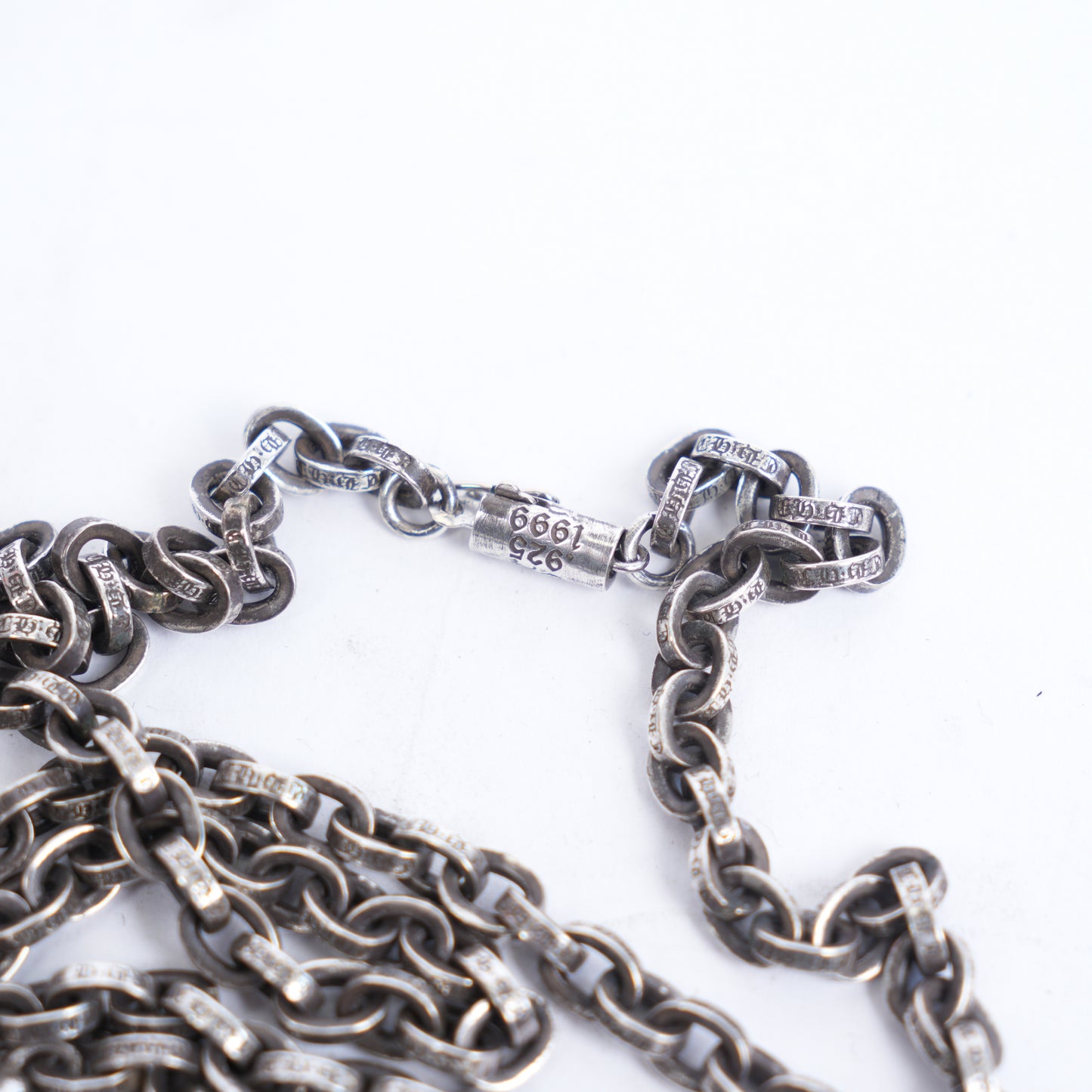 CHROME HEARTS BABY FAT PAPER CHAIN NECKLACE 24"
