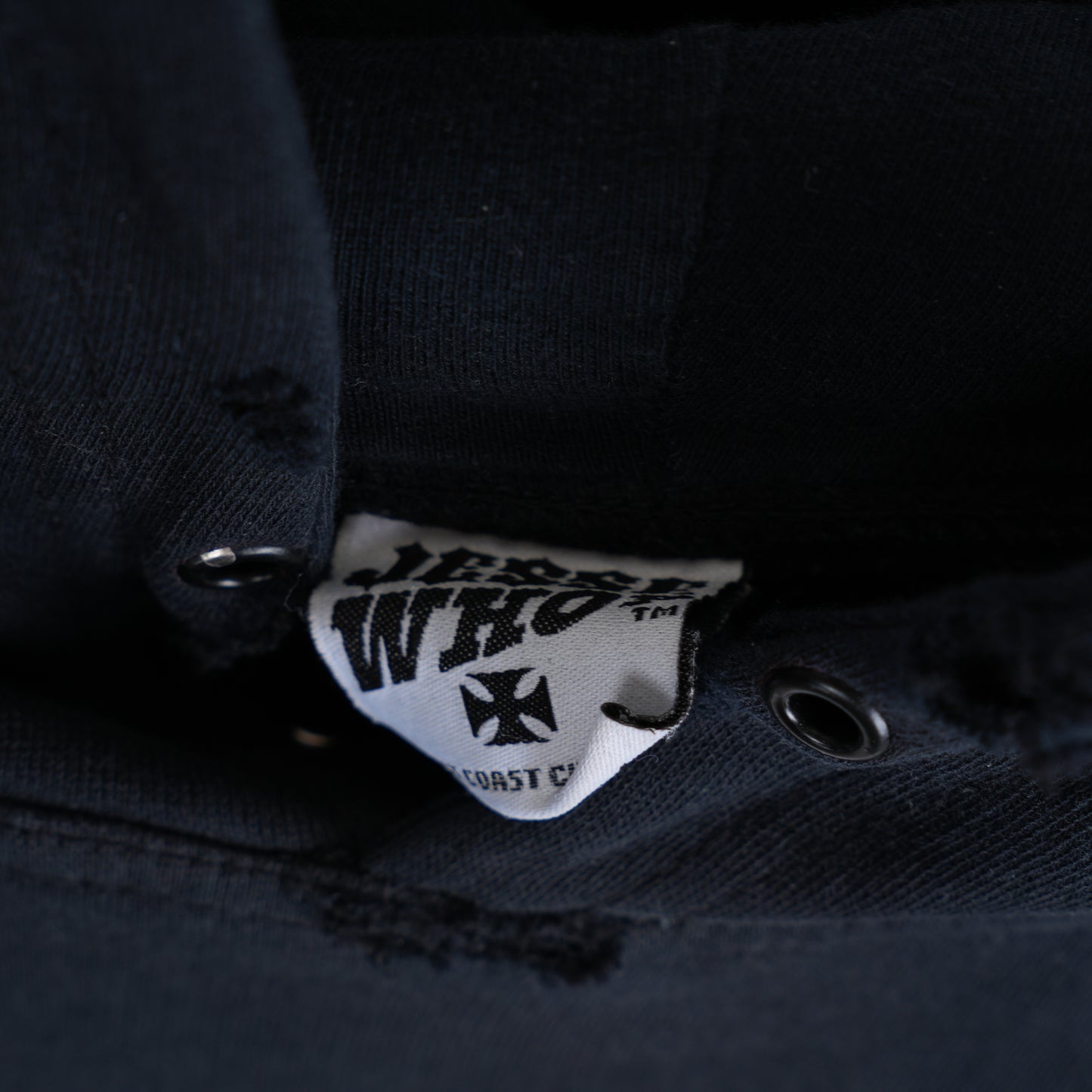 WCC BLACK LOGO HOODIE