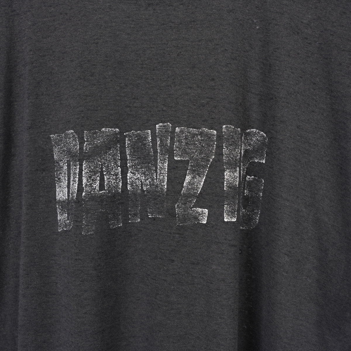 VINTAGE 1985 PAPER THIN DANZIG SKULL TEE