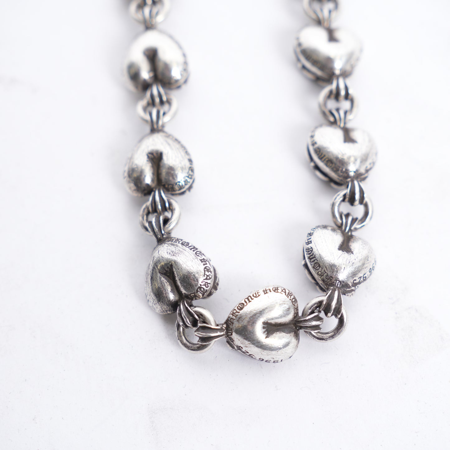 CHROME HEARTS DOUBLE LOBSTER HEART WALLET CHAIN