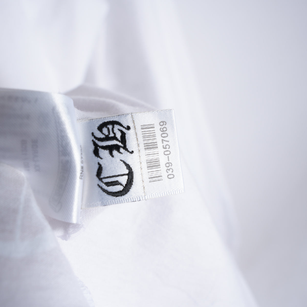 CHROME HEARTS WHITE FLORAL PRINT POCKET LONG SLEEVE