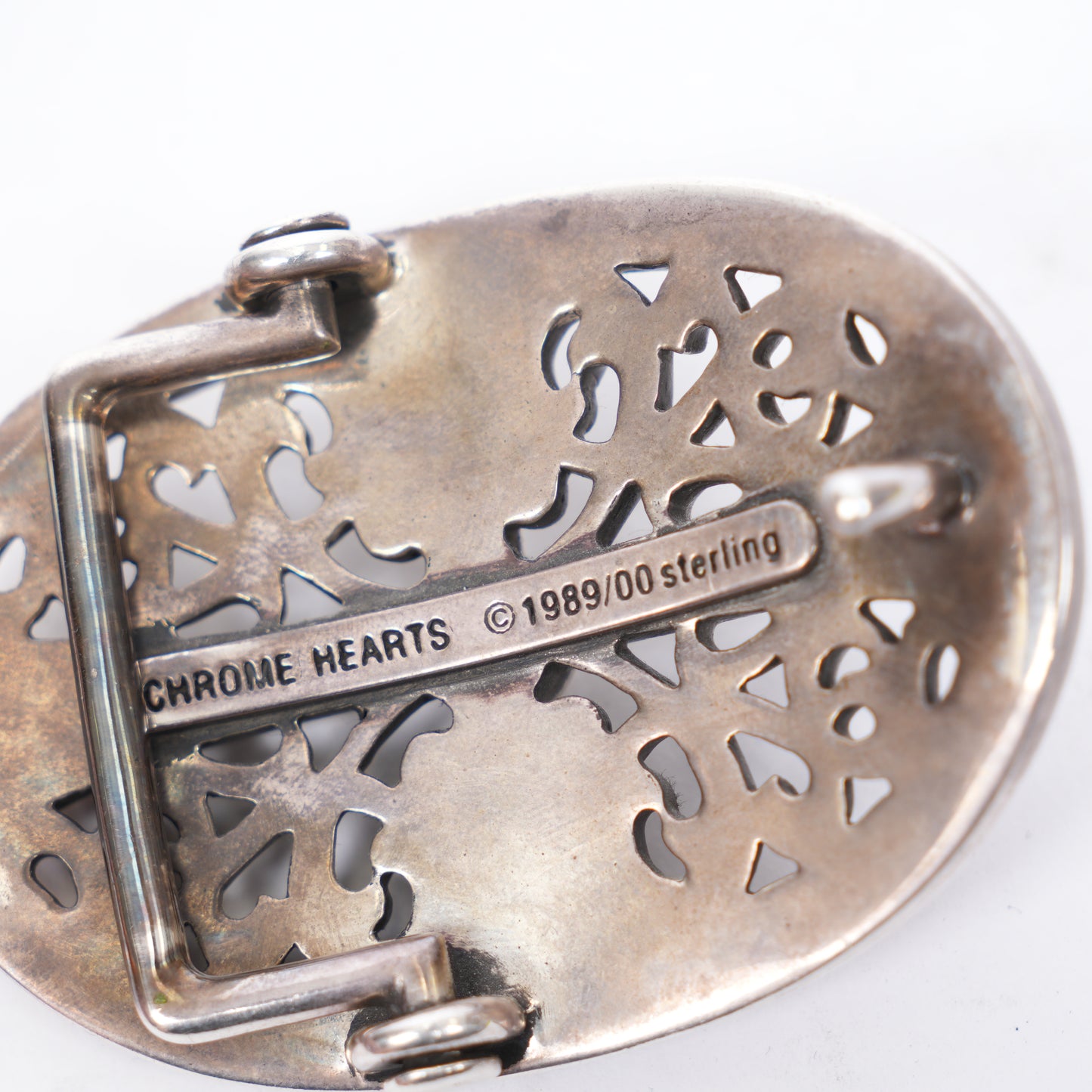 CHROME HEARTS OVAL BUCKLE