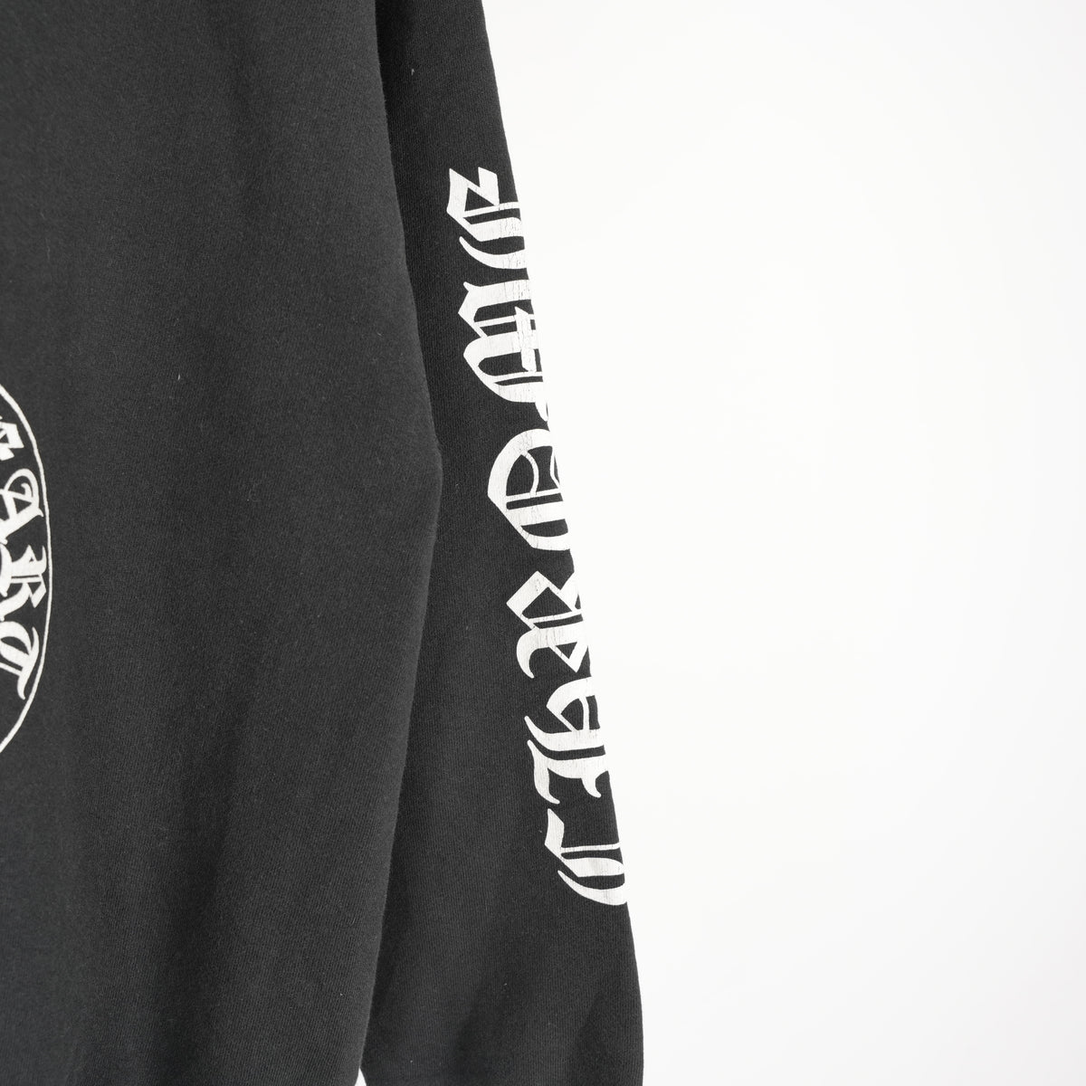 CHROME HEARTS VINTAGE SCRIPT HORSESHOE CREWNECK