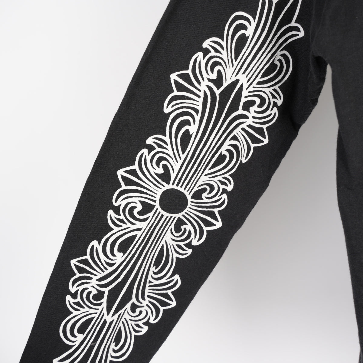 CHROME HEARTS VINTAGE PARIS FLORAL LONG SLEEVE TEE