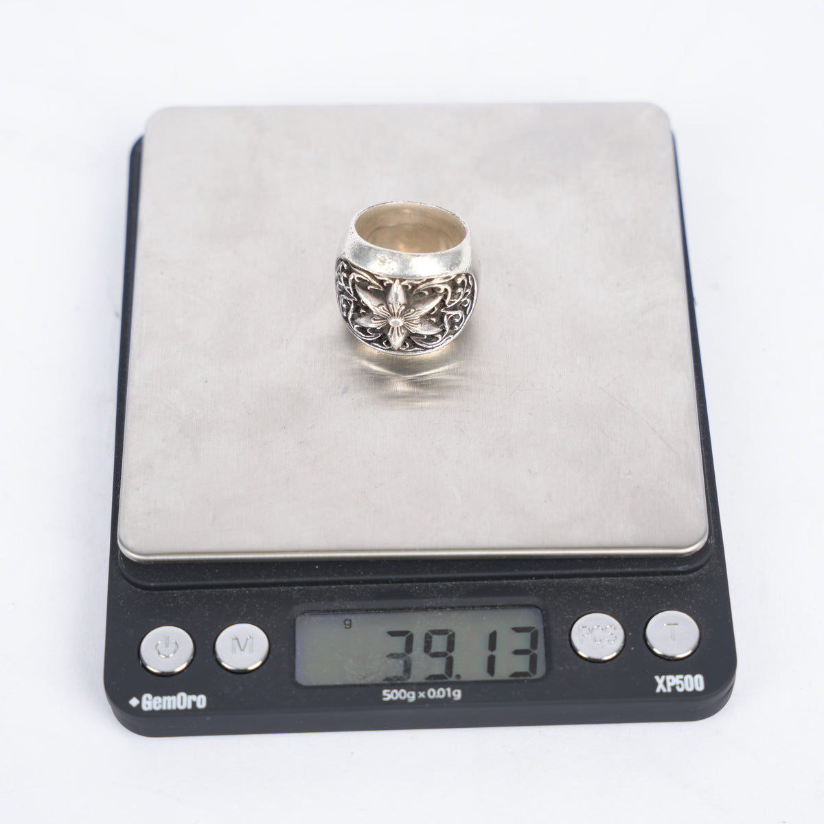 CHROME HEARTS OVAL STAR RING