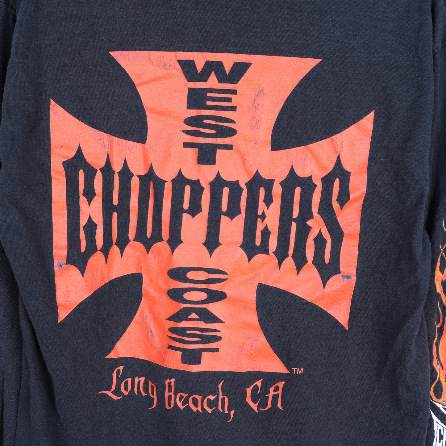 WCC SKULL FLAME LOGO LONG SLEEVE