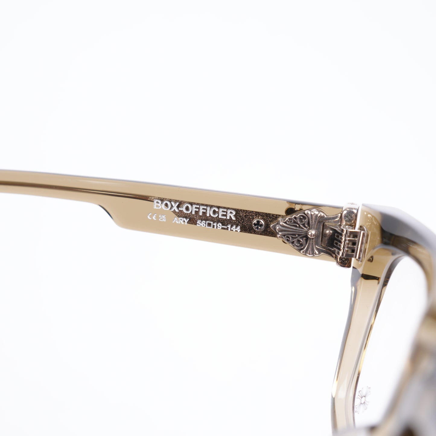 CHROME HEARTS BOX OFFICER GLASSES