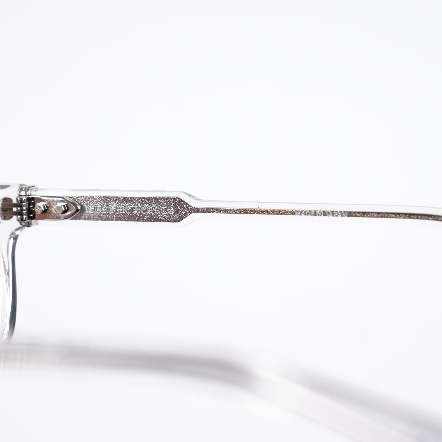 CHROME HEARTS AMBIDIXTROUS CLEAR GLASSES