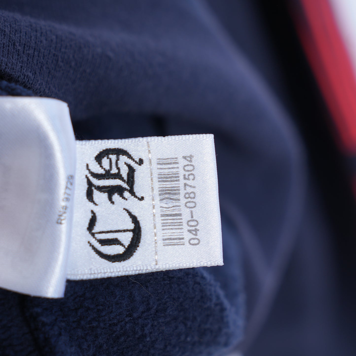 CHROME HEARTS RED HORSESHOE HOODIE