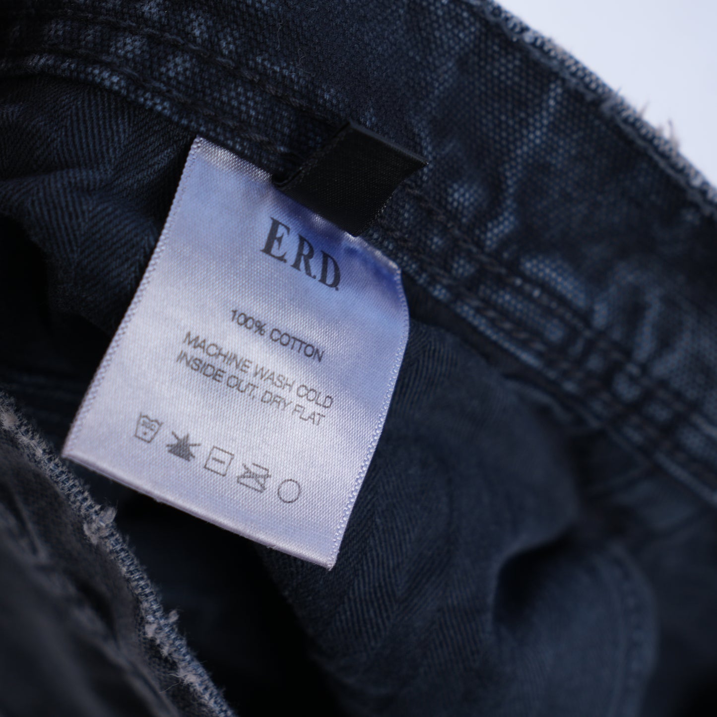 ERD BLACK CARPENTER PANTS