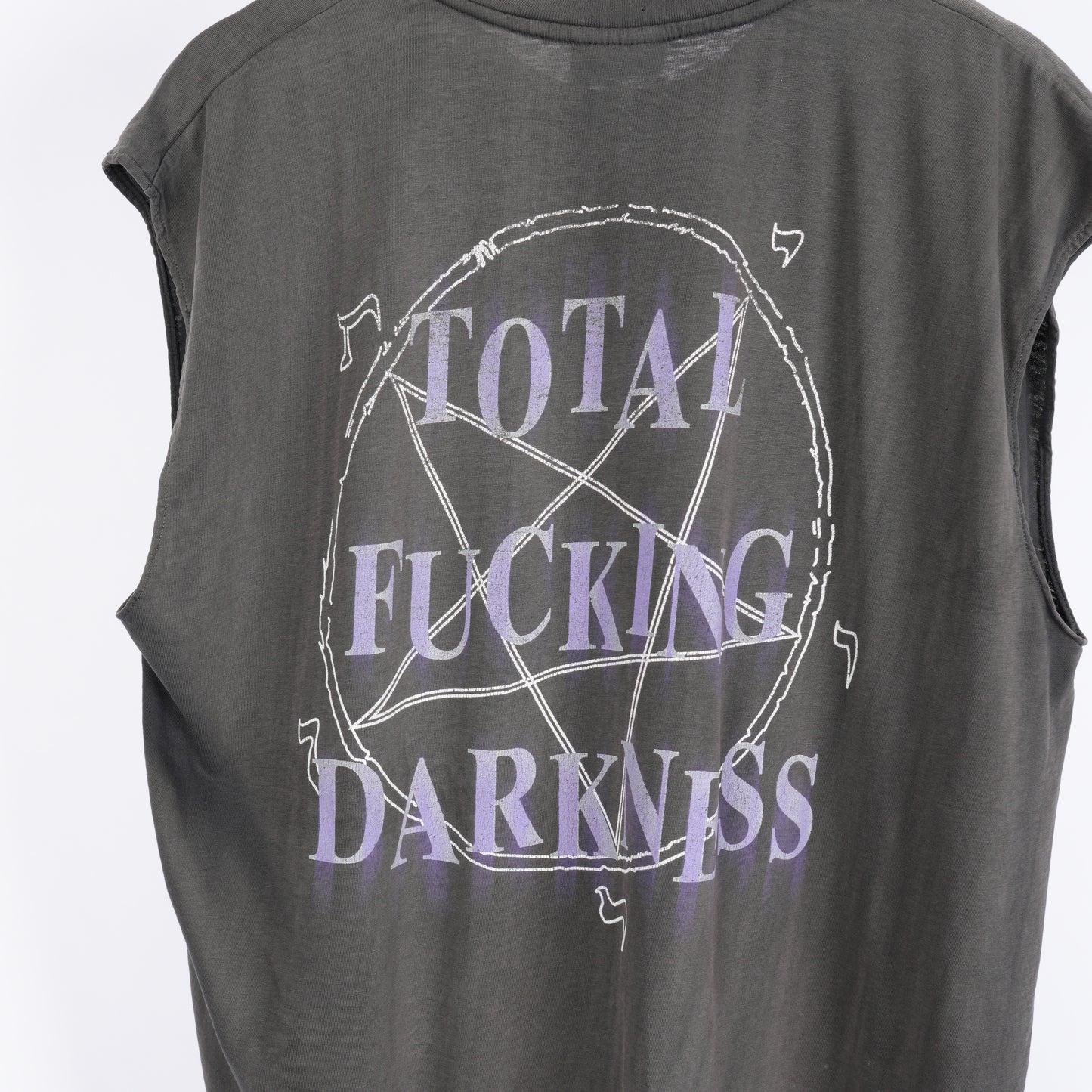 VINTAGE CRADLE OF FILTH TOTAL FUCKING DARKNESS CUTOFF TEE
