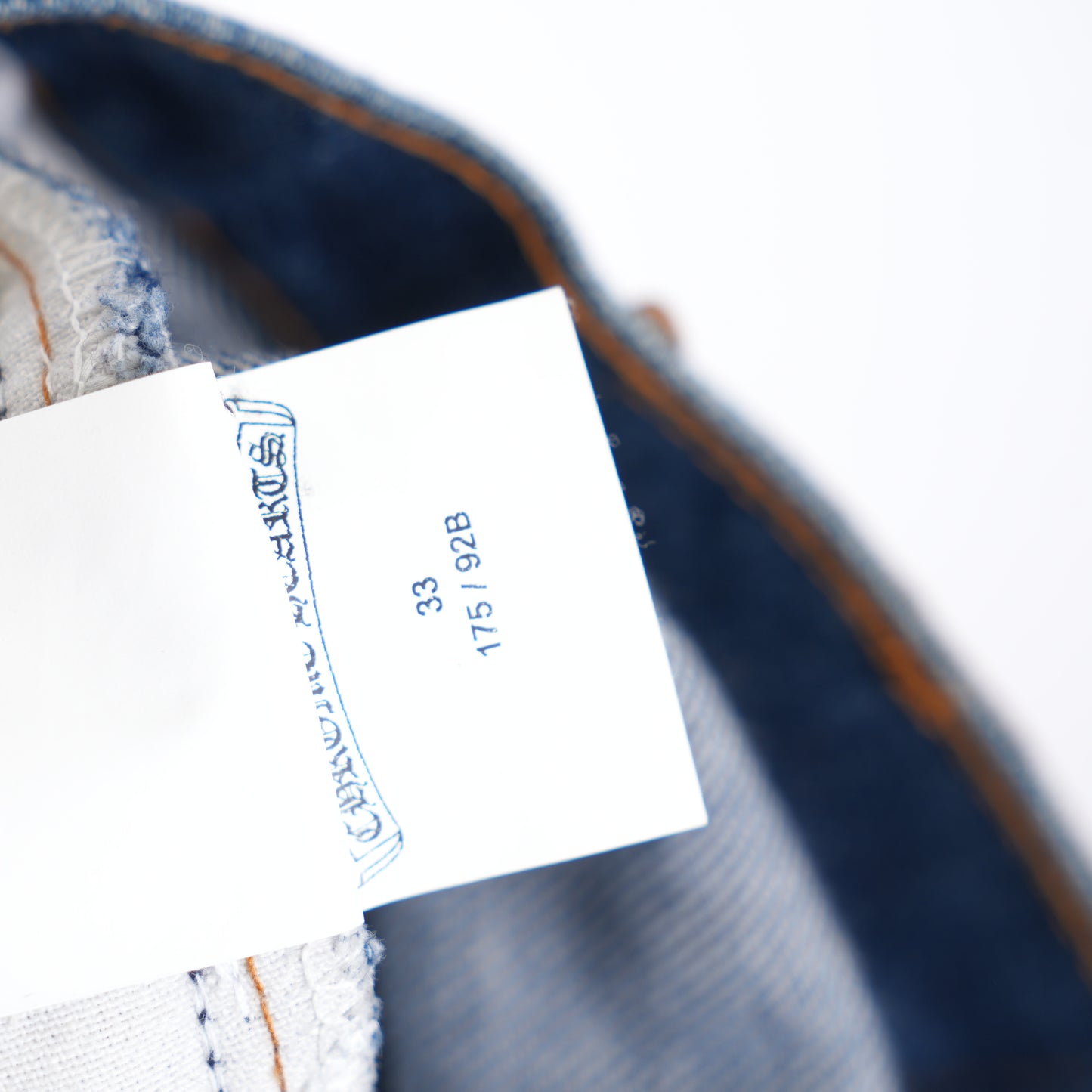 CHROME HEARTS PATCH BLUE LEVIS 517