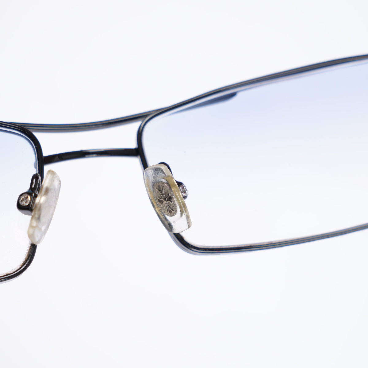 CHROME HEARTS BLACK JOHNSON GLASSES