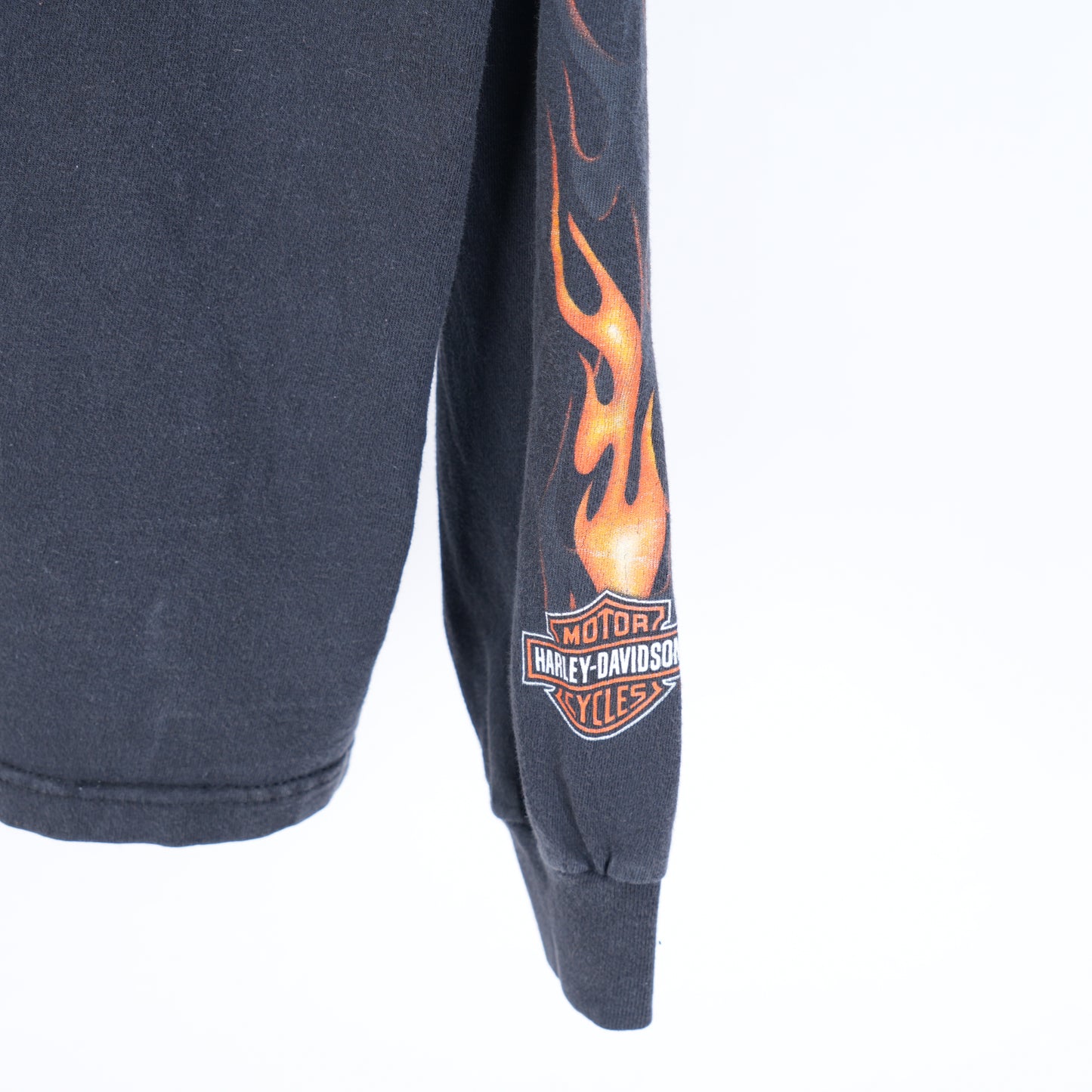 VINTAGE HARLEY DAVIDSON FLAME POCKET LONG SLEEVE