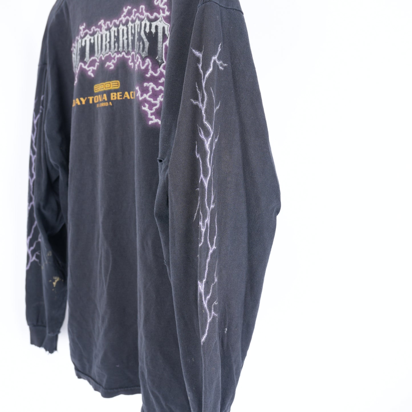 VINTAGE BIKETOBERFEST DAYTONA BEACH LONG SLEEVE TEE