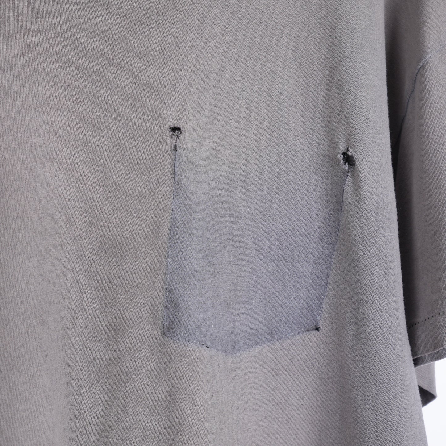 VINTAGE GHOST POCKET BLANK TEE