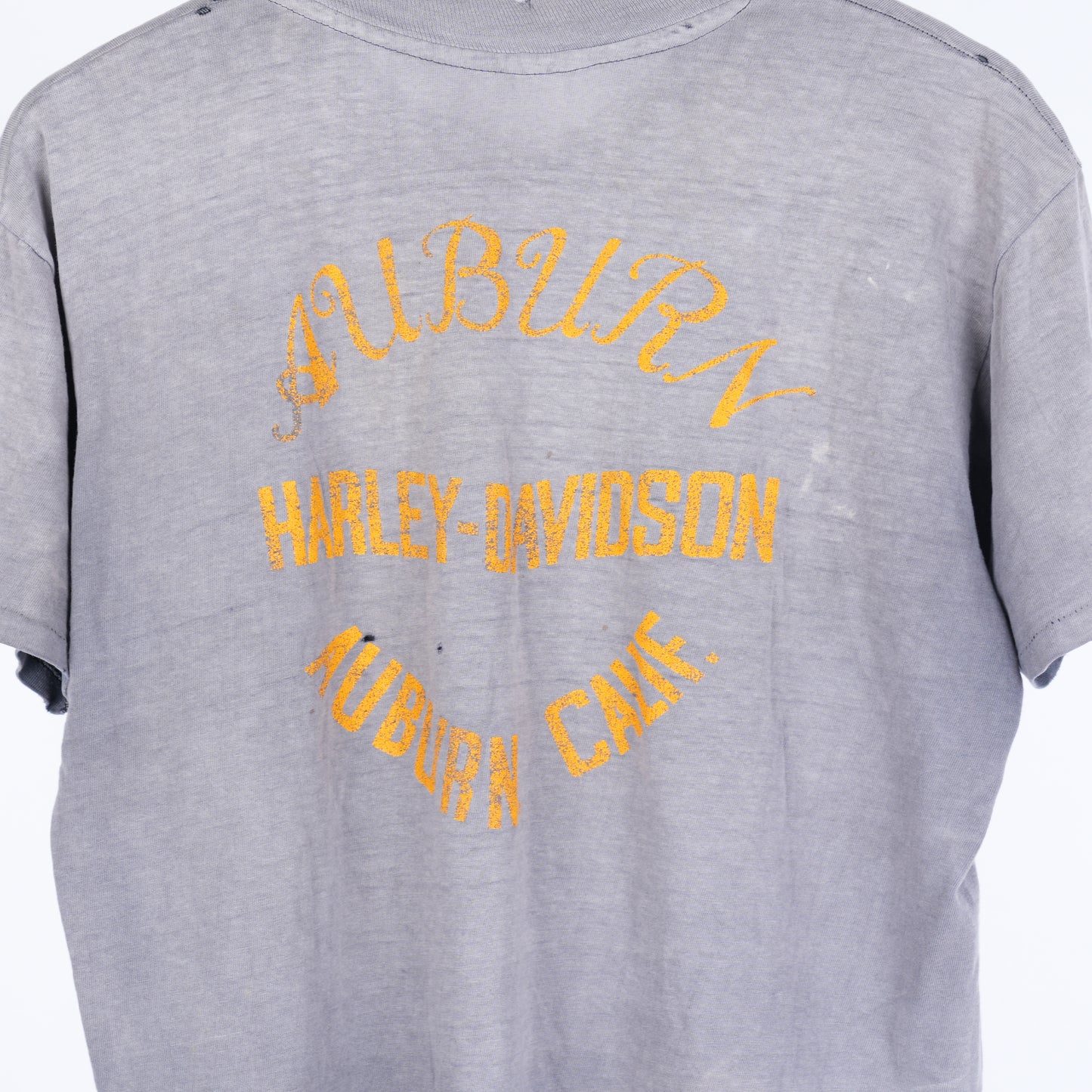 VINTAGE GREY HARLEY DAVIDSON TEE